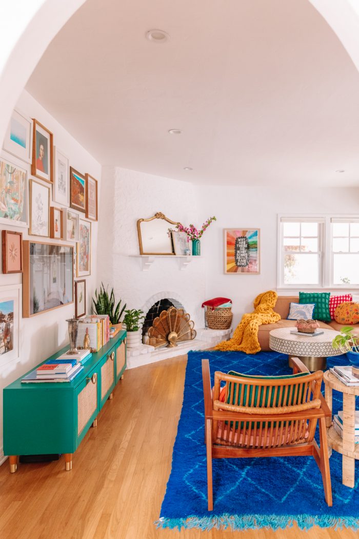 Colorful California Living Room