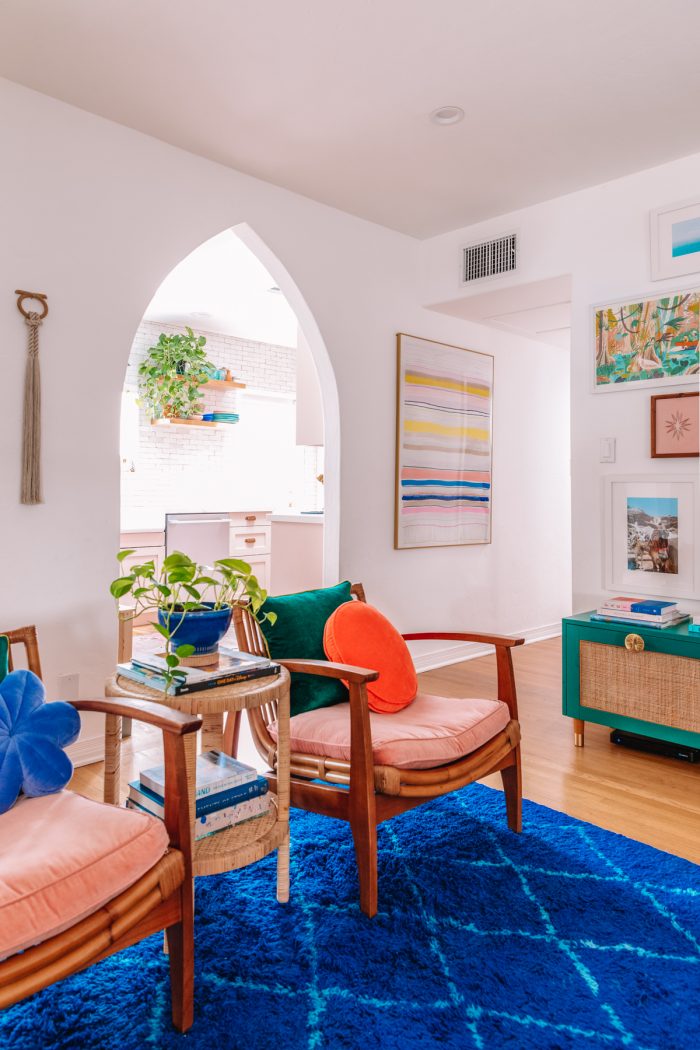 Colorful Bohemian Living Room