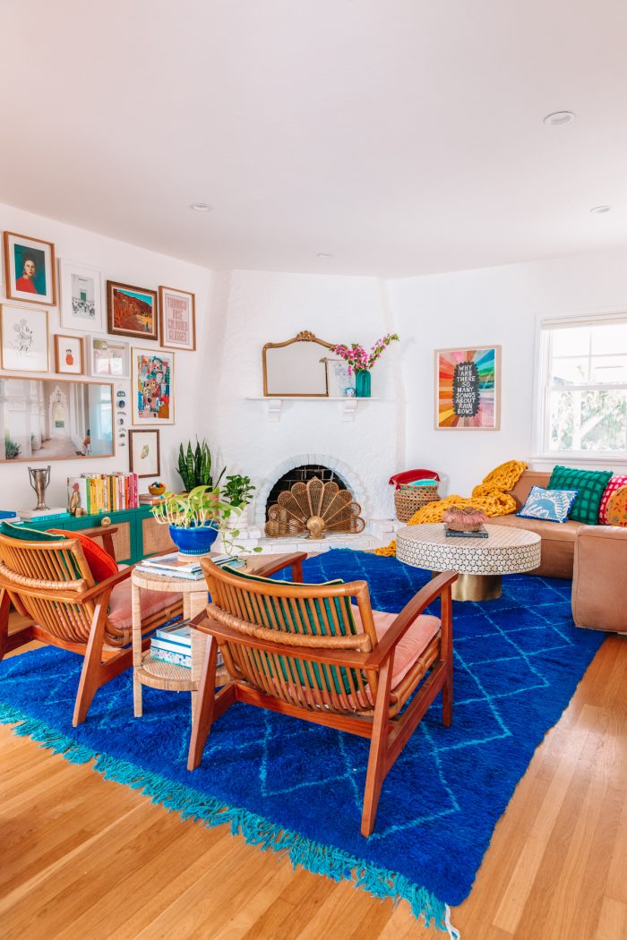 Colorful California Living Room