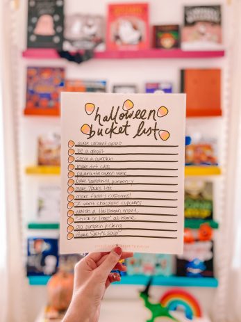 Halloween Bucket List (Free Printable!) - Studio DIY