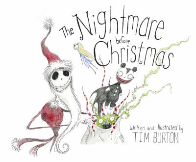 The Nightmare Before Christmas illustrated book cover