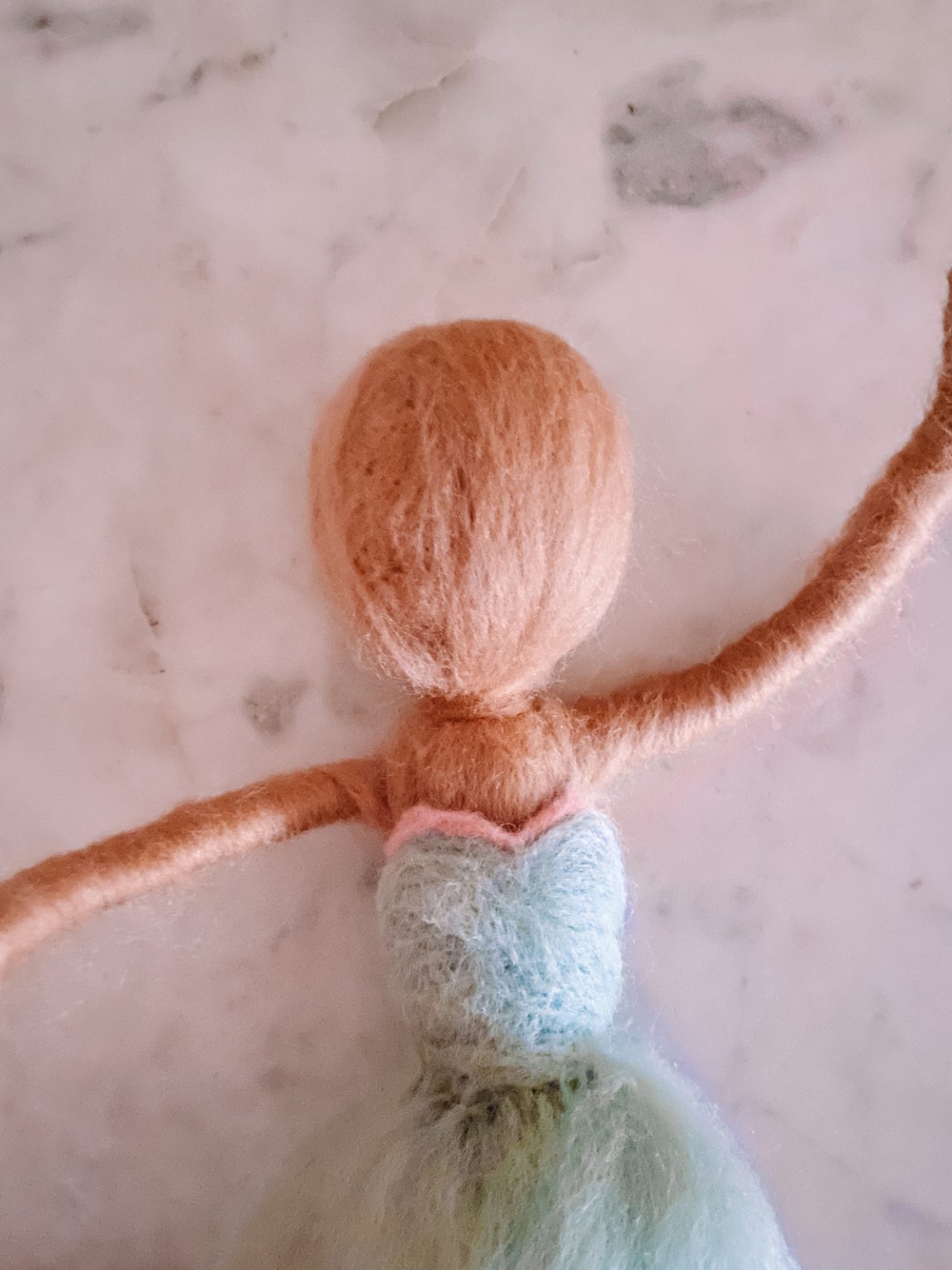 Needle Felted Doll Tutorial DIY Sugar Plum Fairy Tree Topper Studio DIY