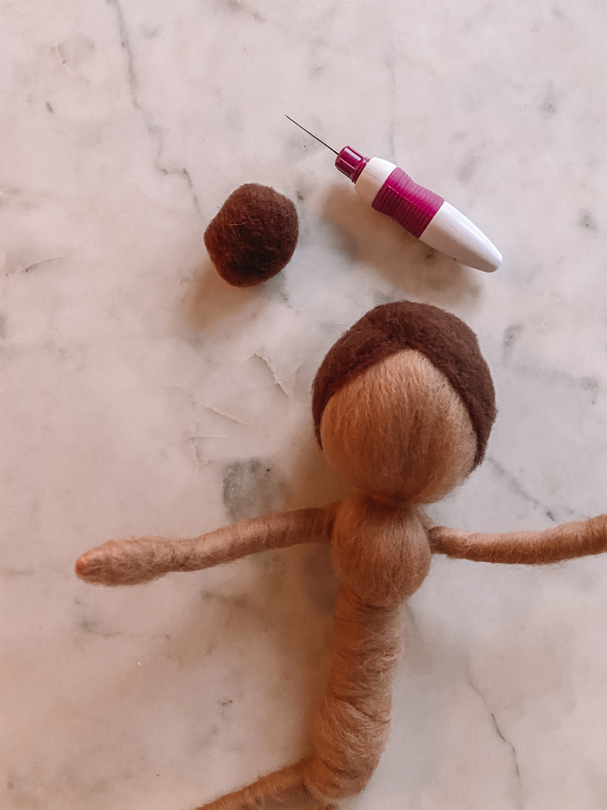 Needle Felted Doll Tutorial DIY Sugar Plum Fairy Tree Topper Studio DIY