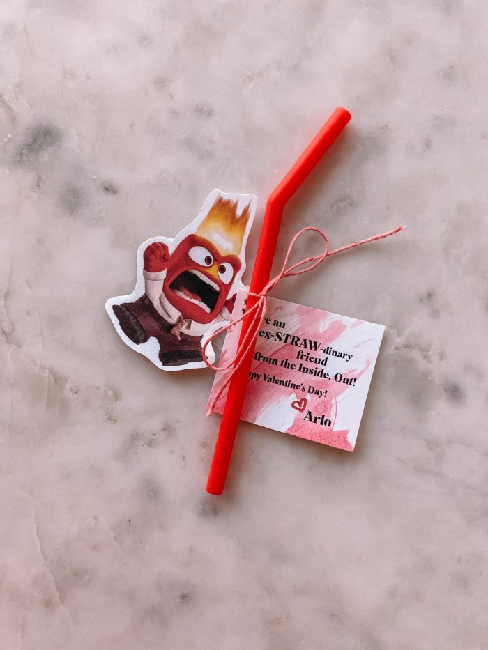 Easy Valentine Idea: Inside Out Valentines