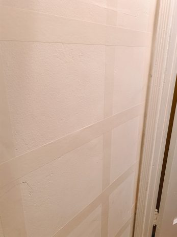 White Paper Tape Grid for Wallpaper