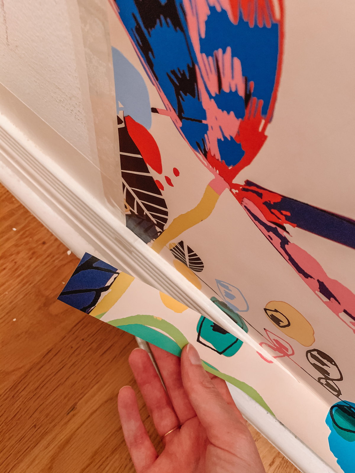 How To Make Regular Wallpaper Removable Studio DIY