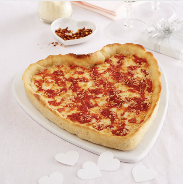 Heart Shape Pizza