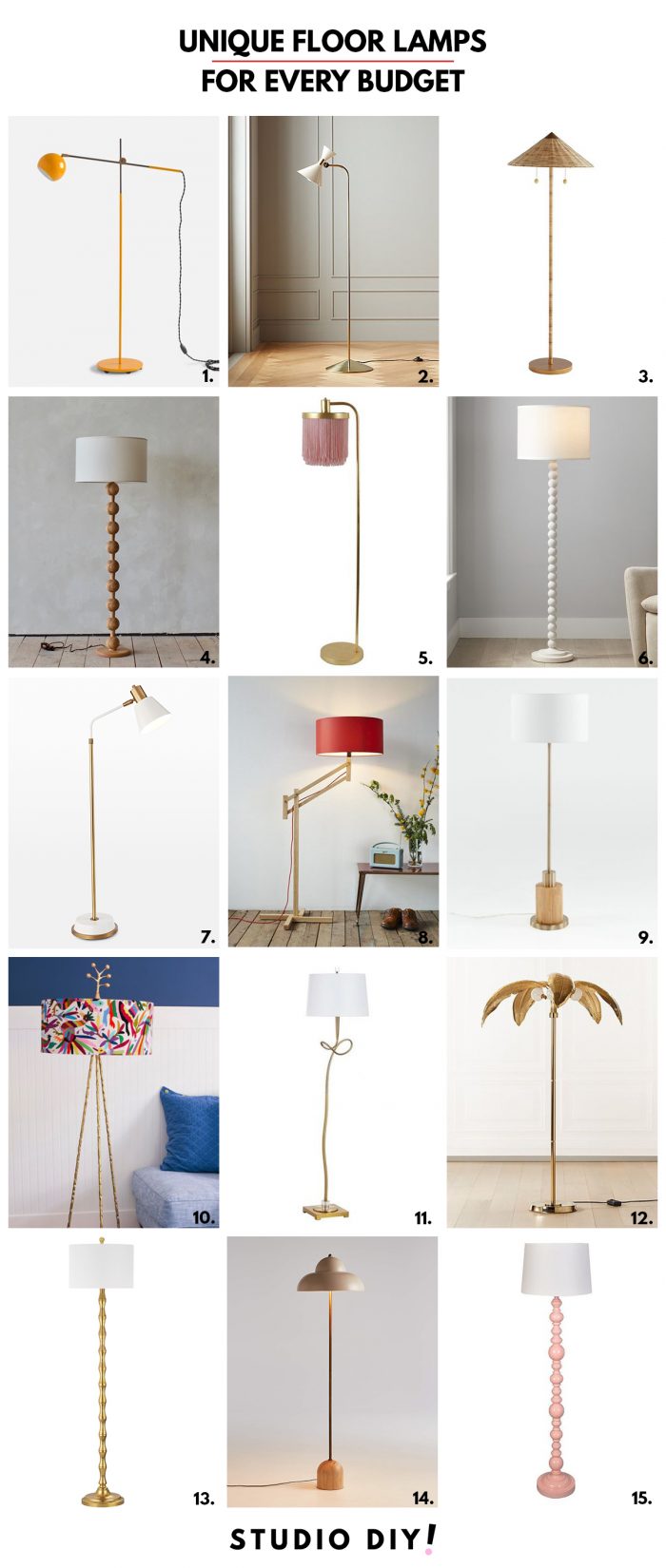 Unique Floor Lamps for Any Room