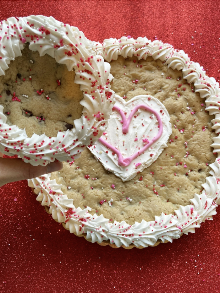 Valentines Day Cookie Cake