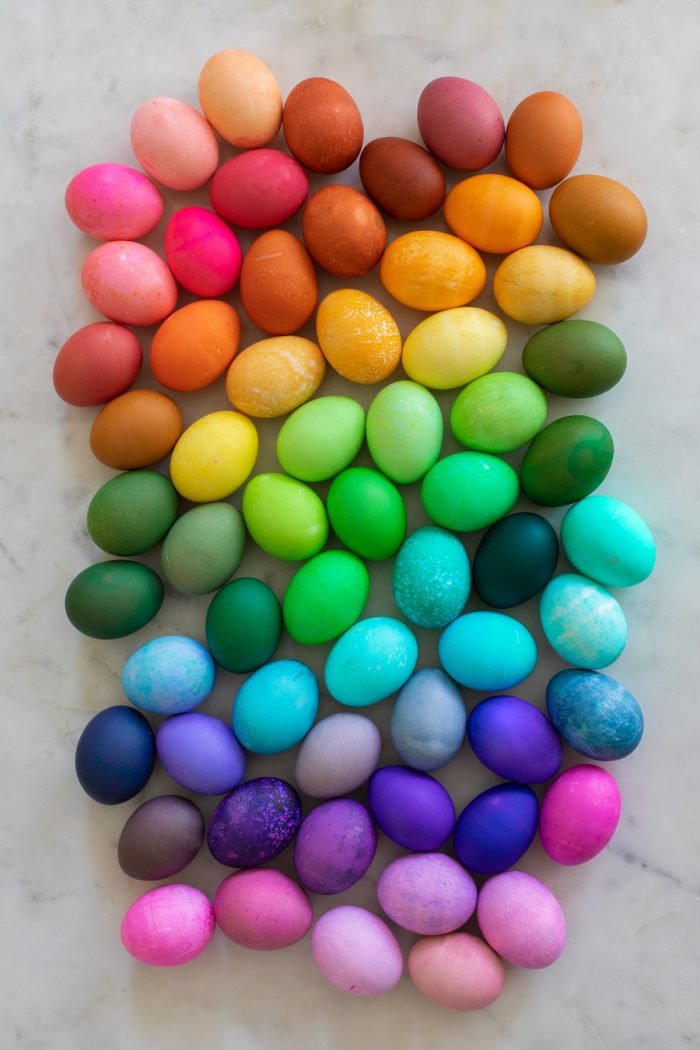 How To Dye Easter Eggs with Food Coloring
