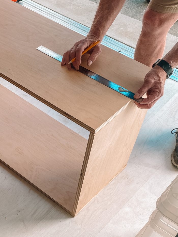 DIY Simple Box Shelves - Designed Simple