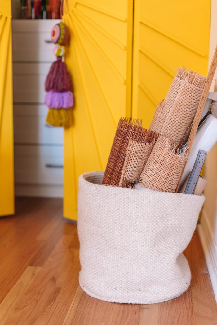 Storage in a craft room and home office