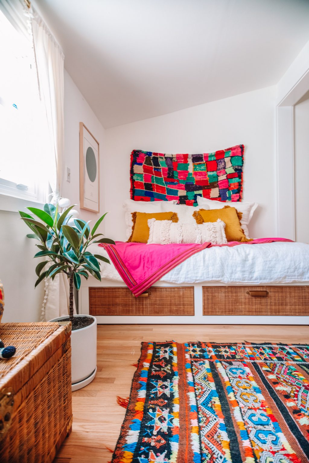 IKEA Bed Hack DIY Rattan Daybed Using Ikea BRIMNES Bed Frame Studio DIY