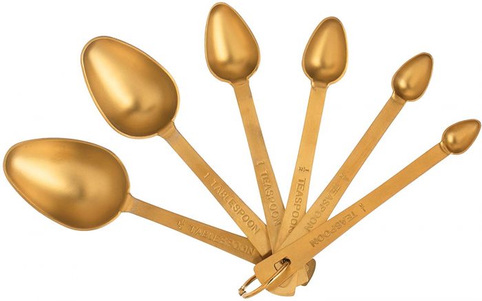 Gold Measuring Spoons