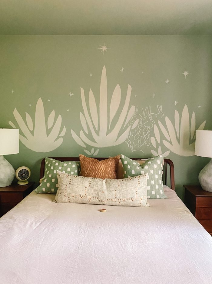 Green Bedroom at Oeste in Yucca Valley