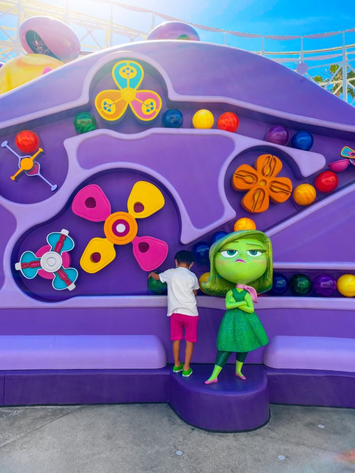 Inside Out Emotional Whirlwind Ride in Disney California Adventure