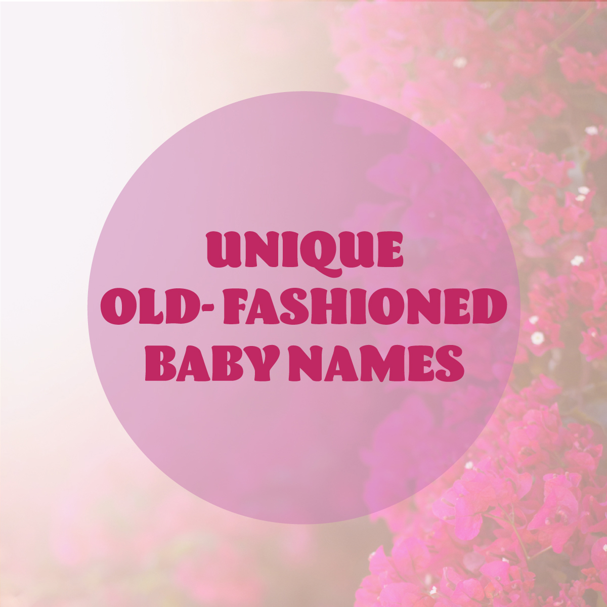 Unique Short Baby Names - Studio DIY