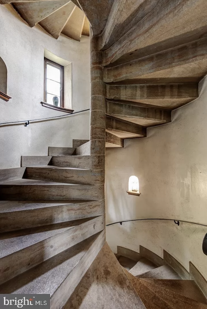 Pennsylvania Castle Spiral Staircase