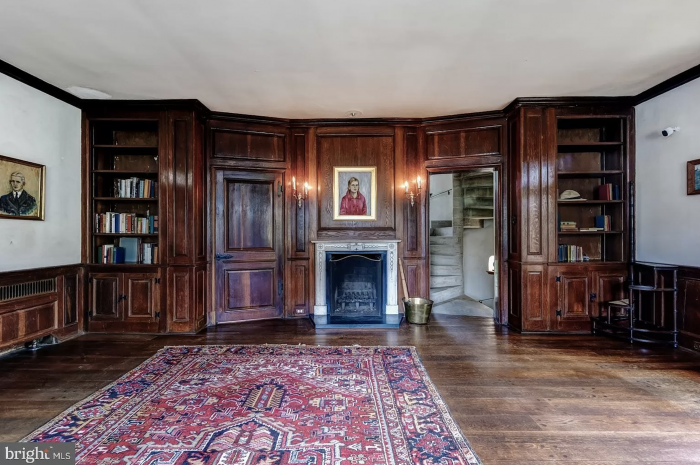 Pennsylvania Castle for Sale Living Area