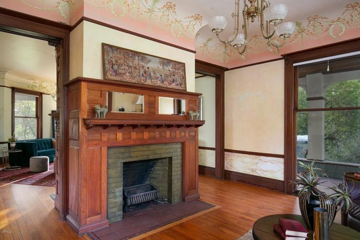 Victorian Home Altadena Ceiling Detail