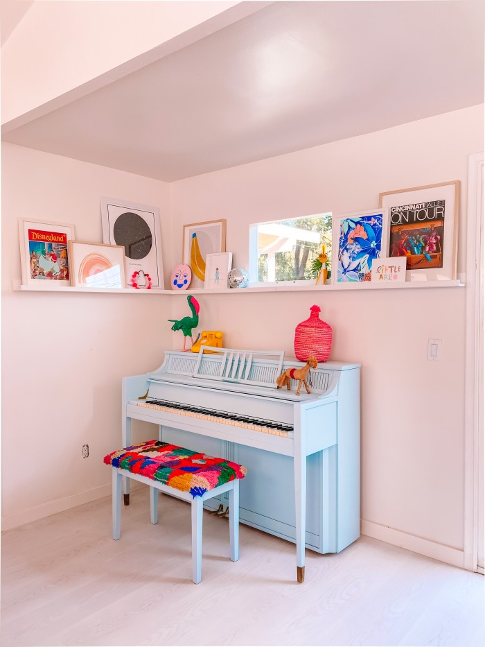 colorful piano art