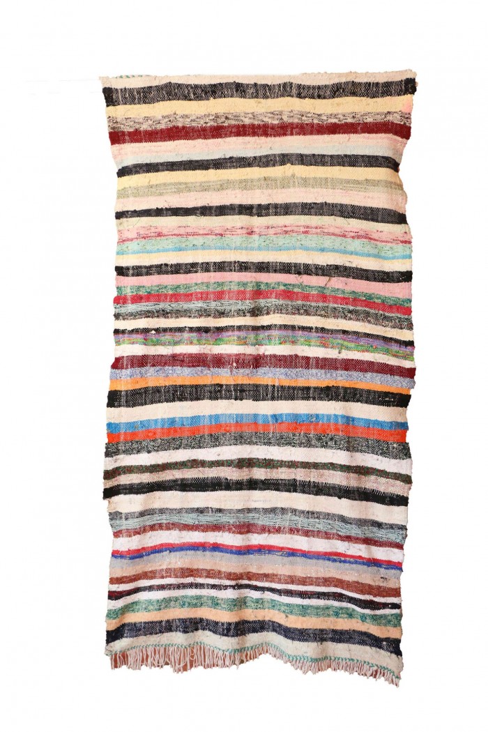 Stripe Moroccan Kilim Rug