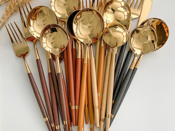 Fall Hued Flatware