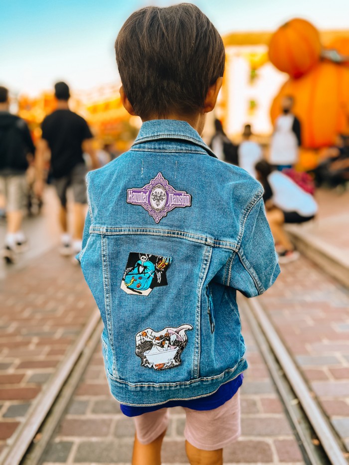 DIY Disney Patch Denim Jacket - Thrifty Pineapple