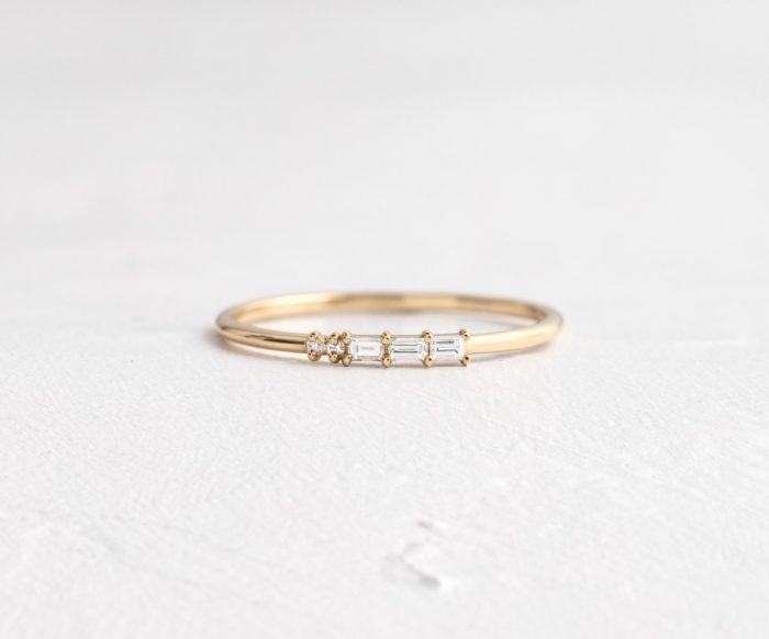 Morse code ring, very unique and thoughtful