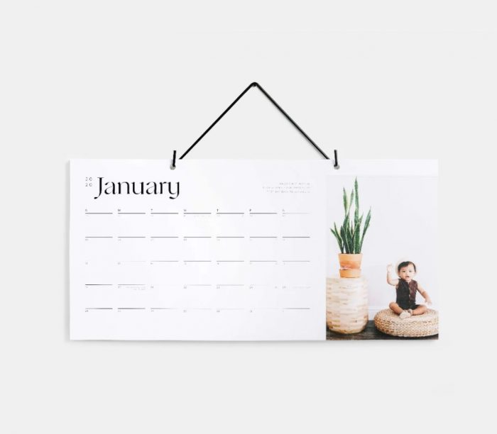 Custom photo calendar that turns into art prints, perfect for sentimental memory!