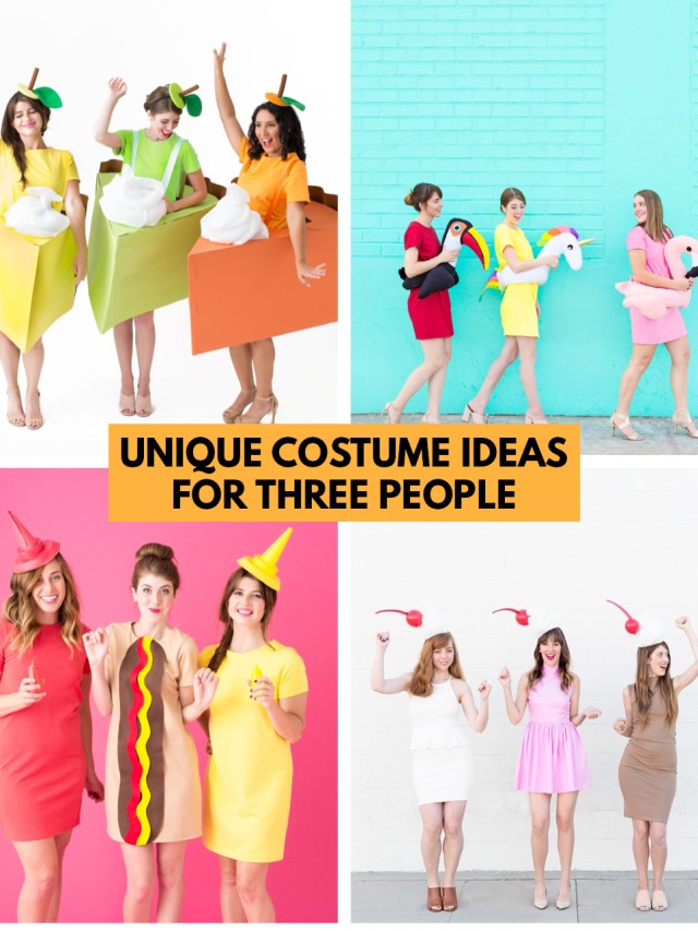 Unique Halloween Costumes for 3 People