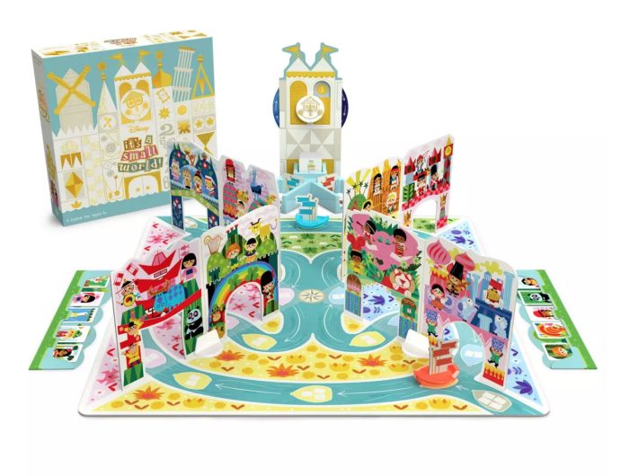 It's A Small World Board Game in use