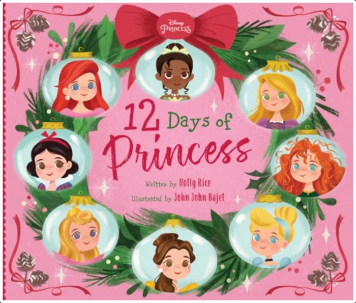 12 days of princess book cover