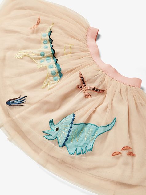 STEM tutu that includes dinosaurs, birds, and jellyfish