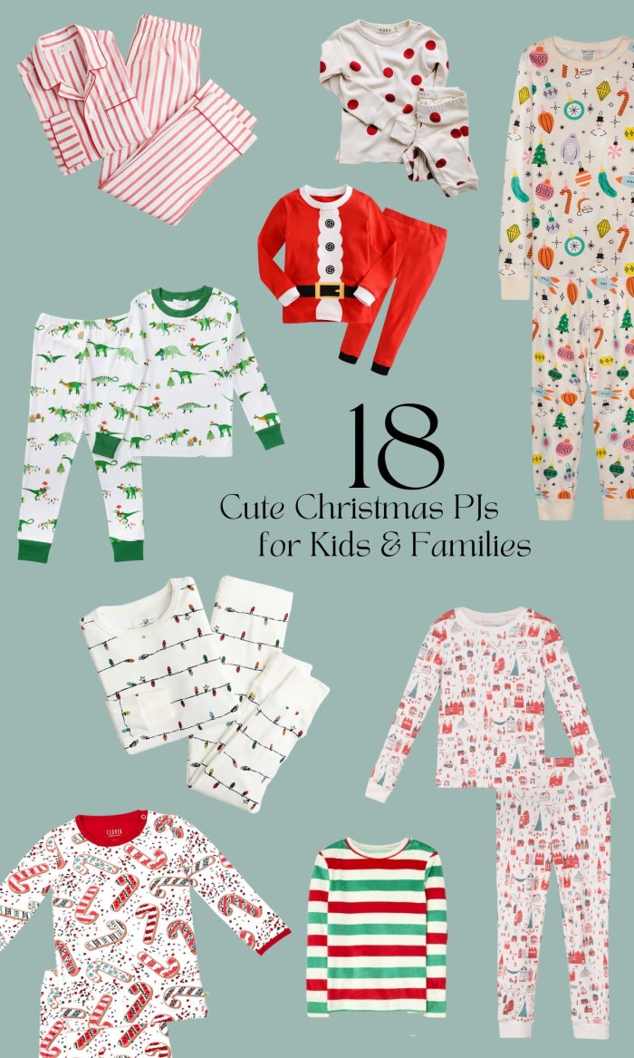 Christmas Pajamas collage