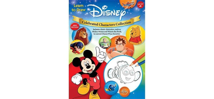 Disney Learn to Draw book cover
