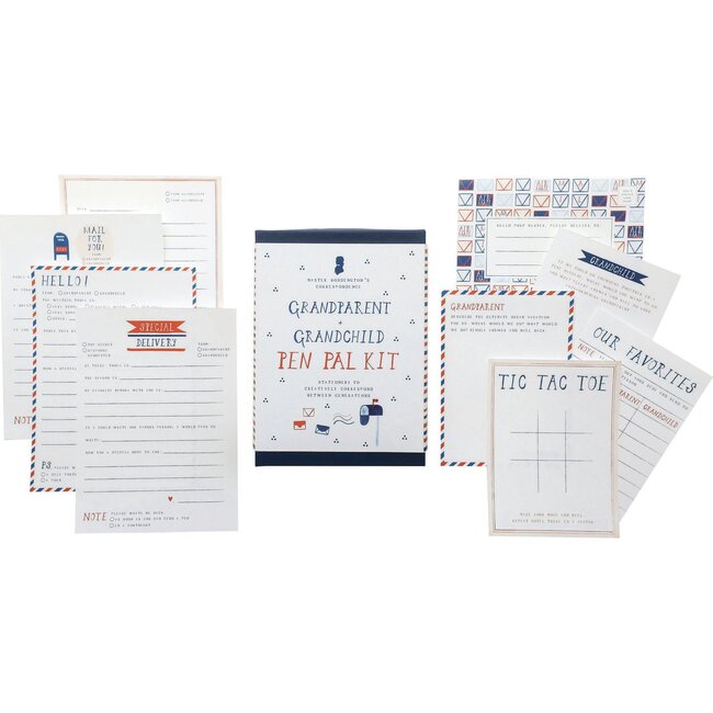 Super cute and fun pen pal kit to use with grandparents! 
