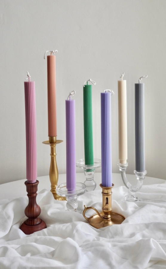 Unique Roman Pillar Candles 