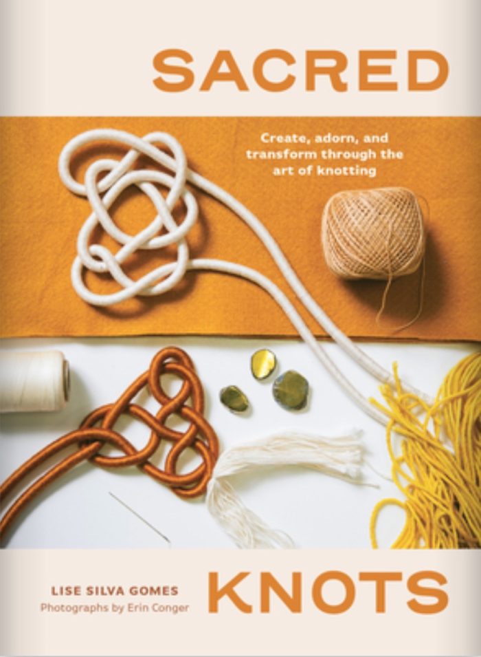 Sacred Knots cover with different types of knots