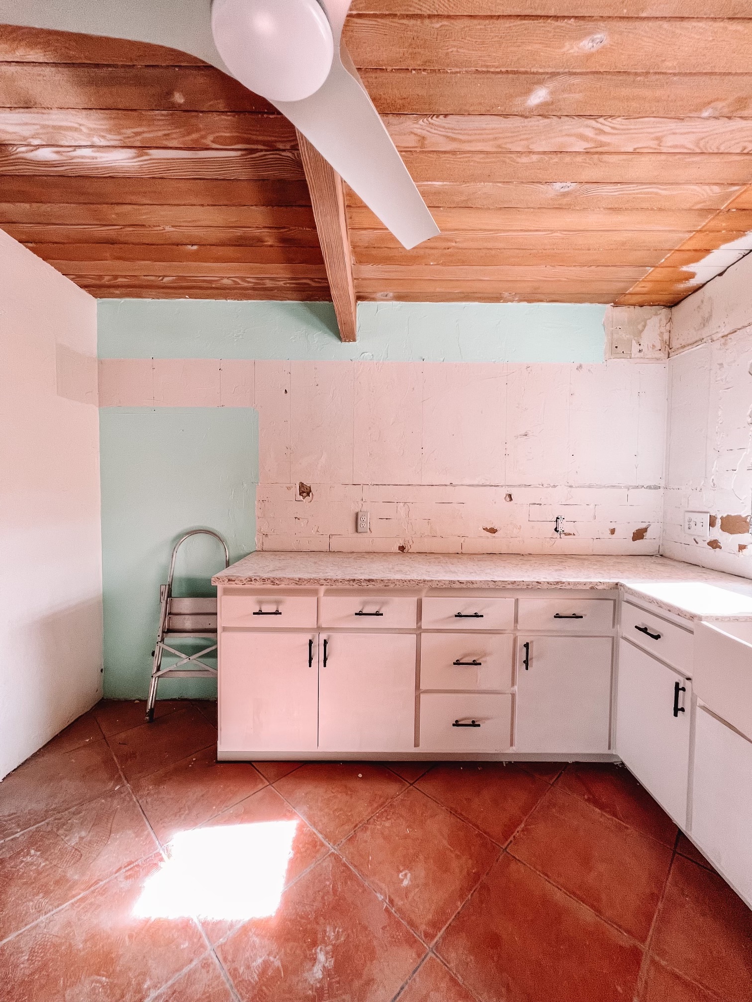 Where To Splurge And Save When Decorating Renovating Studio DIY   Salvaging Kitchen Cabinets 