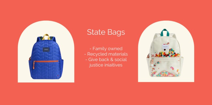 School Backpacks from Small(er) & Sustainable Brands - Studio DIY