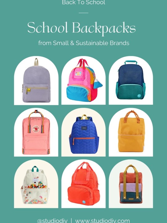 School Backpacks from Small(er) & Sustainable Brands