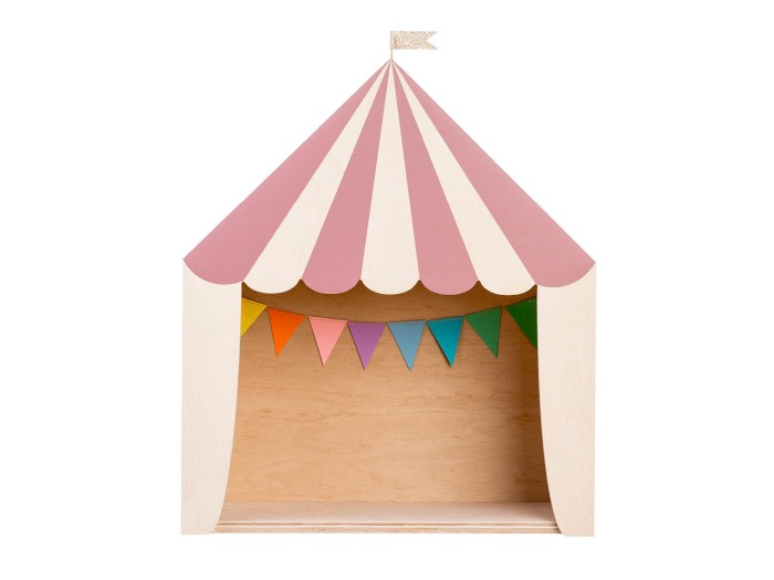 circus tent shelf
