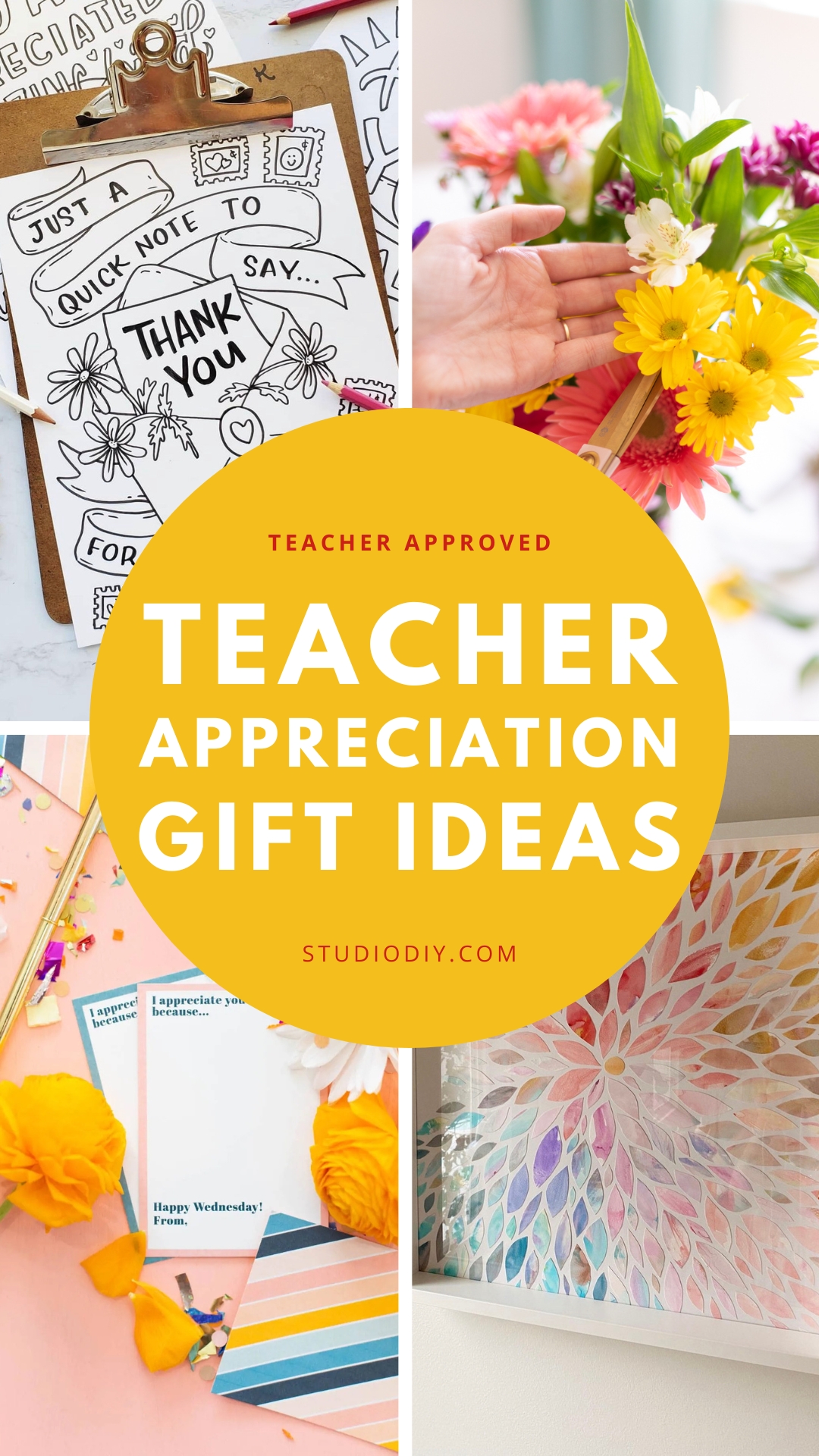 The Best Teacher Appreciation Gift Ideas Teacher Approved Studio DIY