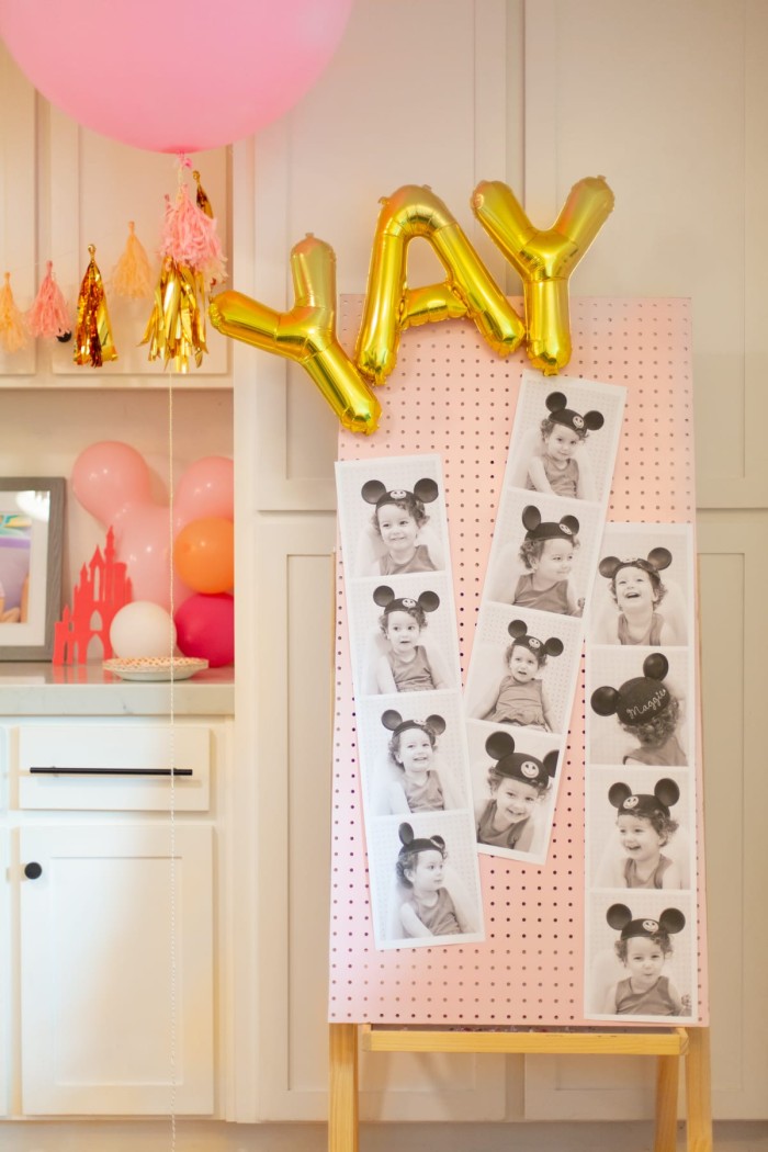 Pink Mickey Mouse birthday ideas.