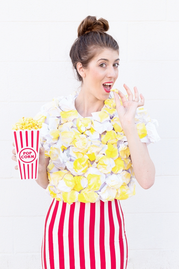 DIY Popcorn Costume - Studio DIY