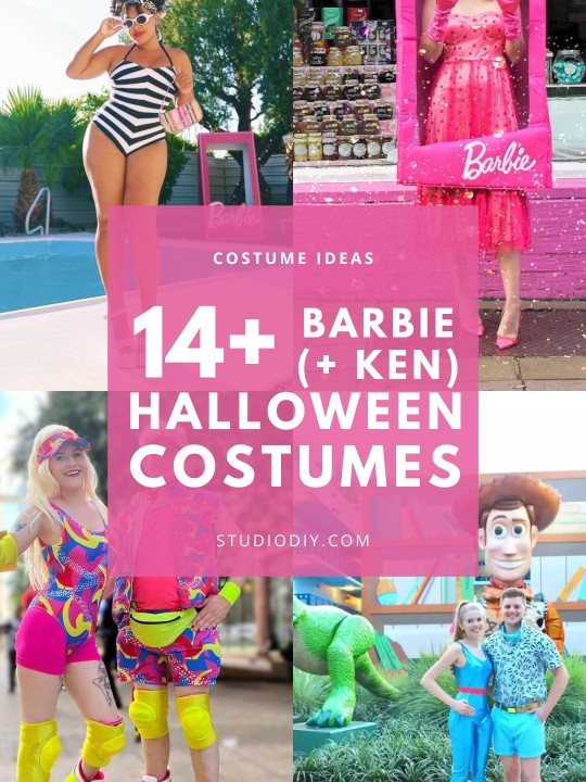 Graphic with barbie costume ideas