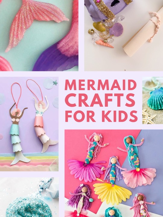 Mermaid Crafts for Kids