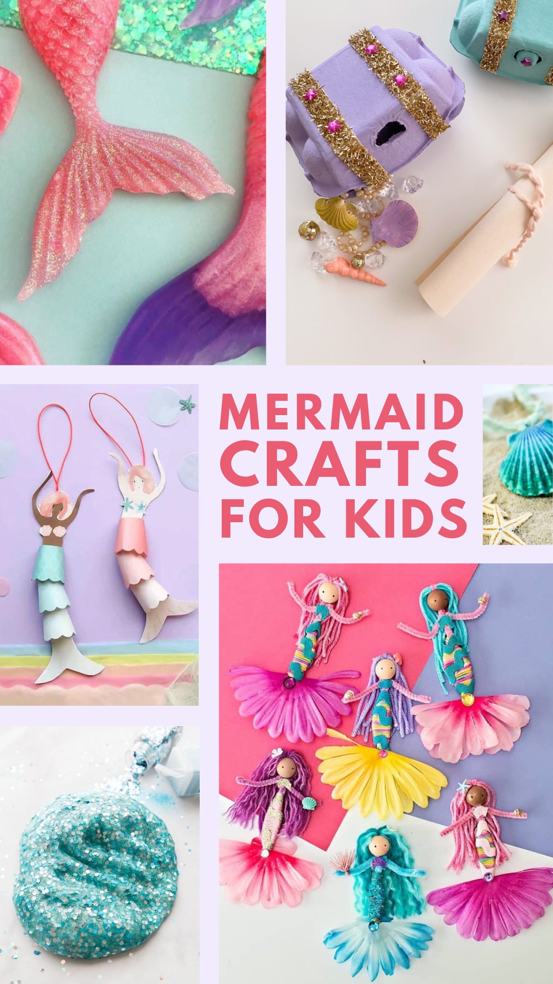 Mermaid Crafts for Kids - Studio DIY