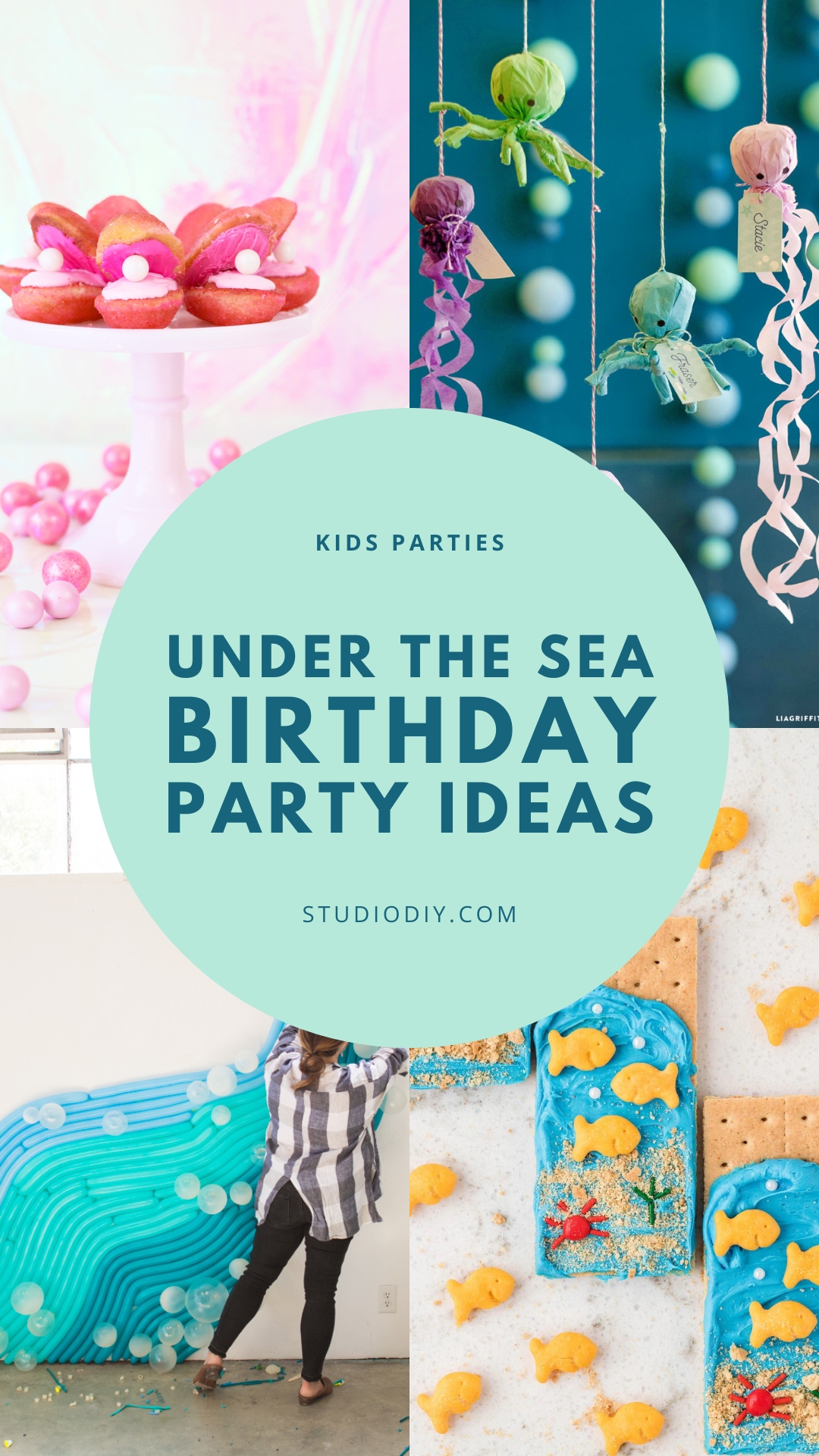 Under The Sea Party Decorations  Sea birthday party, Sea birthday, Under  the sea party